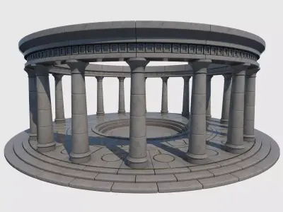 Ancient Altar 3D model
