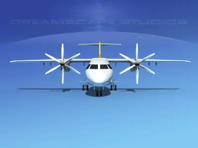 Dornier Do-328-130 Charter One 3D model