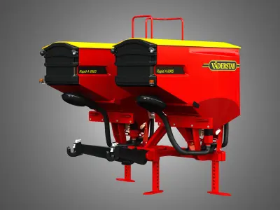 Vaederstad Pakti equipment 3D model