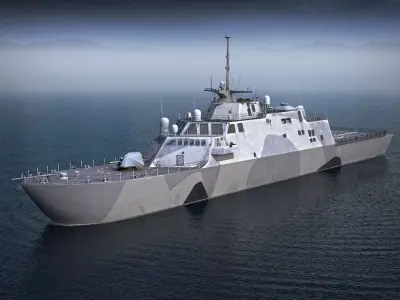 USS Independence LCS-1 3D model