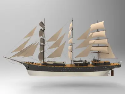 Sailing Ship Type Z 3D model
