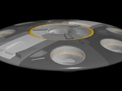 Dutch Industrial Space Company - Concept 09 - Dominic 3D model