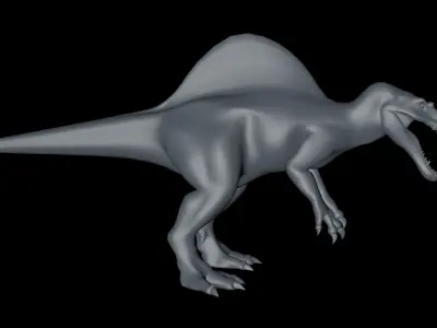 Spinosaurus Model Jurassic Park 3 3D model