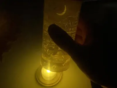 Commercial license christmas city led tealight decoration 3D print model