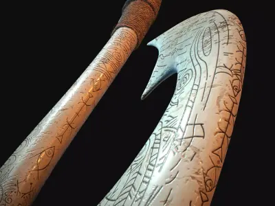 Maui hook 3D model
