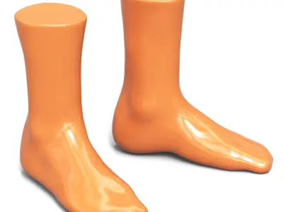 3d base for socks 3D model