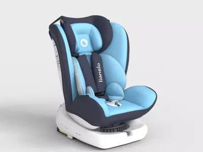 CHILD SAFETY CAR SEAT 3D model
