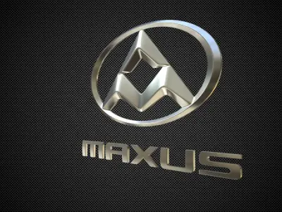 maxus logo 3D model