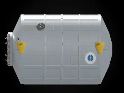 Multi-Purpose Logistics Module 3D model