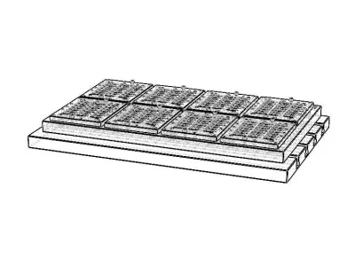 CNC Machine Fixture for Slot Nut Plate 3D model