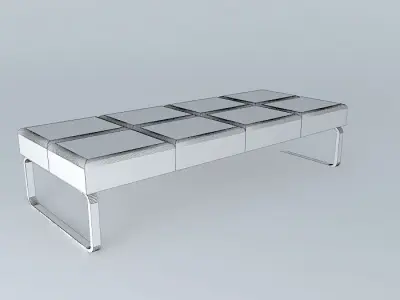 banco bench Free 3D model