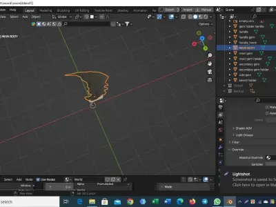 gameready medival sword low poly for games and vfx Low-poly 3D model