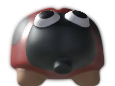 Ladybug toy 3D model