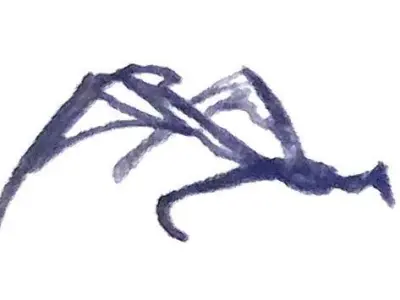 Mosquito Bat Creature Enemy Free low-poly 3D model