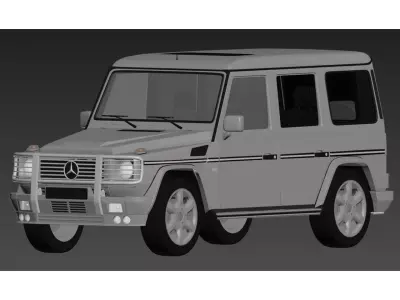 Mercedes G-Class Free 3D model