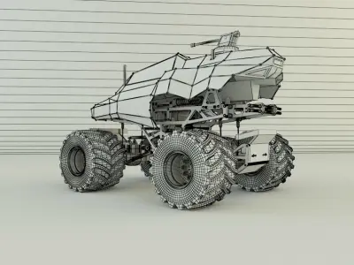 monster trucks 2 3D model
