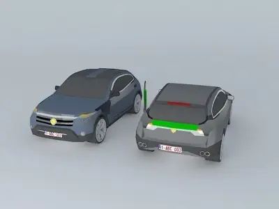 4x4 Car NEG E2 design Free 3D model