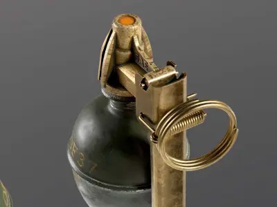 SOLDIER Frag Grenade 3D model