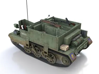 Bren Gun Carrier - BUC - T80982 3D model