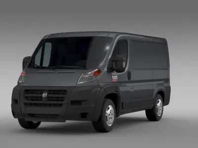 Ram Promaster Cargo 1500 LR 118WB 2015 3D model