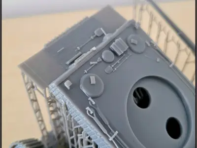Panzer VI Tiger Ausf E 1942 early - miniatures tabletop scenery 3D print model