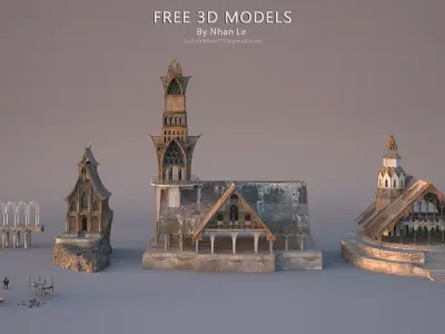 3d model Hobbit Free 3D model
