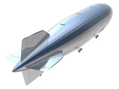 LZ129 HINDENBURG 3D model