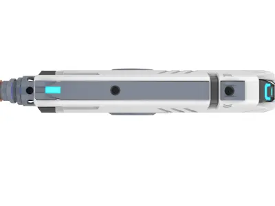 Tracer Blaster Original Skin - Commercial - Printable - STL 3D print model