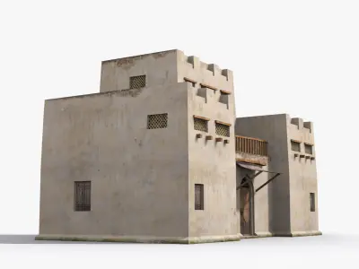 Arab xx7 Low-poly 3D model