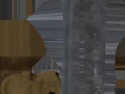 scissors blade Free 3D model