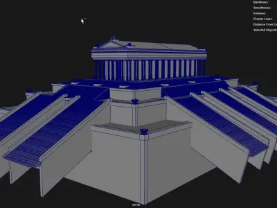 Temple of Artemis 3D model
