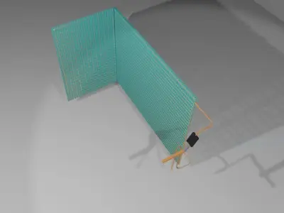 AC outdoor Free low-poly 3D model