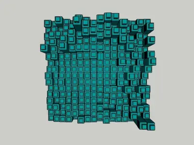 Temple 13 - The Watchers Temple 3D model