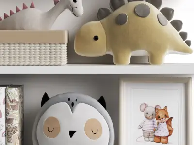 Kids Room Decor 138 3D model