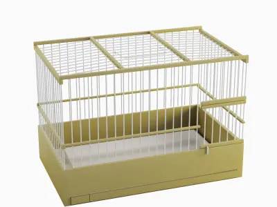 Small Birdcage 04 3D model