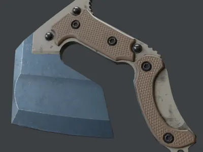 Pak tactical weapons Low poly Low-poly 3D model