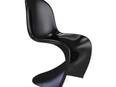 Panton Chair Free low-poly 3D model