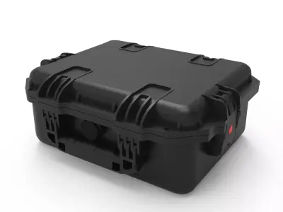 Box small -Military Case 207 3D model 3D model