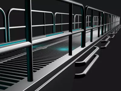 Metal Bridge 3D model buy