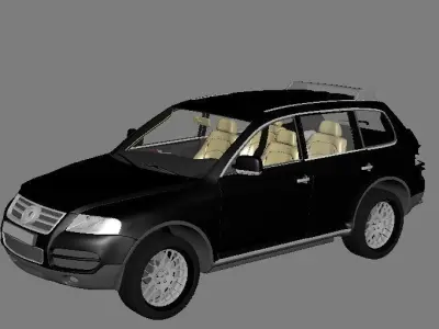 volkswagen toureg suv Free 3D model