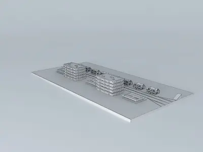 Crowne Springs Part 5 Leanger St. H. Free 3D model