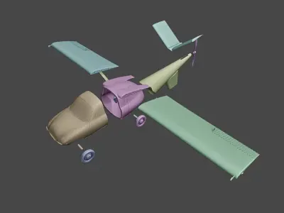 Aerocar III 3D Printable Model 3D print model