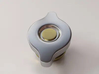 Radiator Cap 3D model