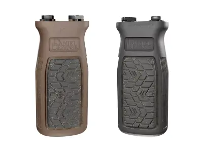 Daniel Defense MLOK Vertical Grip Low-poly 3D model