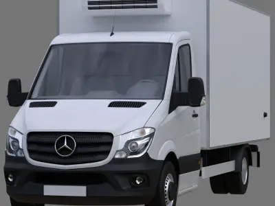 Mercedes-Benz Sprinter Ref 2015 3D model