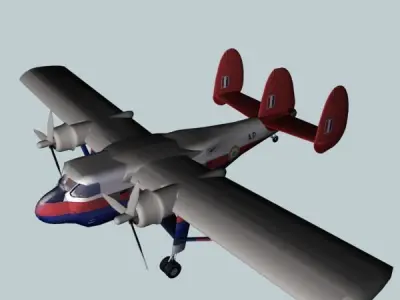 Scottish Twin Pioneer 3D model