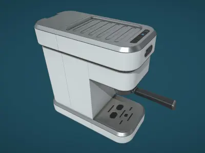 Coffee Machine - Sultan Free low-poly 3D model
