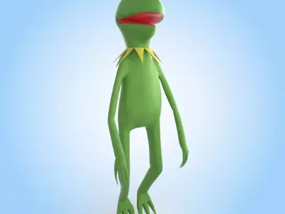 Kermit The Frog 3D model