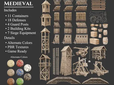 Medieval Collection Battle Pack 