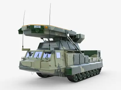 Antey 2501 Low-poly 3D model